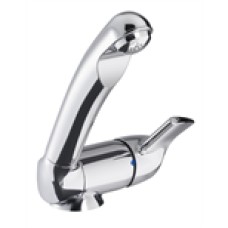 (Ref 165D1) Reick 557-050000PSK Single lever mixer Keramik style Chrome Tap with microswitch Caravan Motorhome